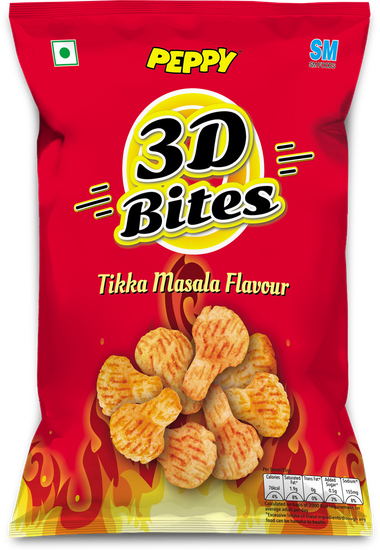Peppy 3D Bites Tikka Masala ₹5