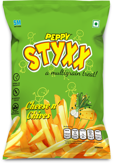 Peppy Styxx Cheese and Chives ₹5