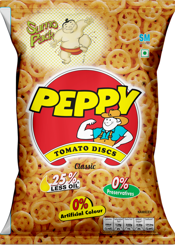 Peppy Tomato Discs Sumo Pack