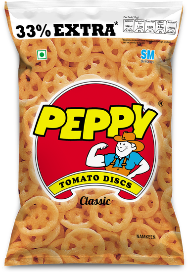 Peppy Tomato Discs ₹5 Pack