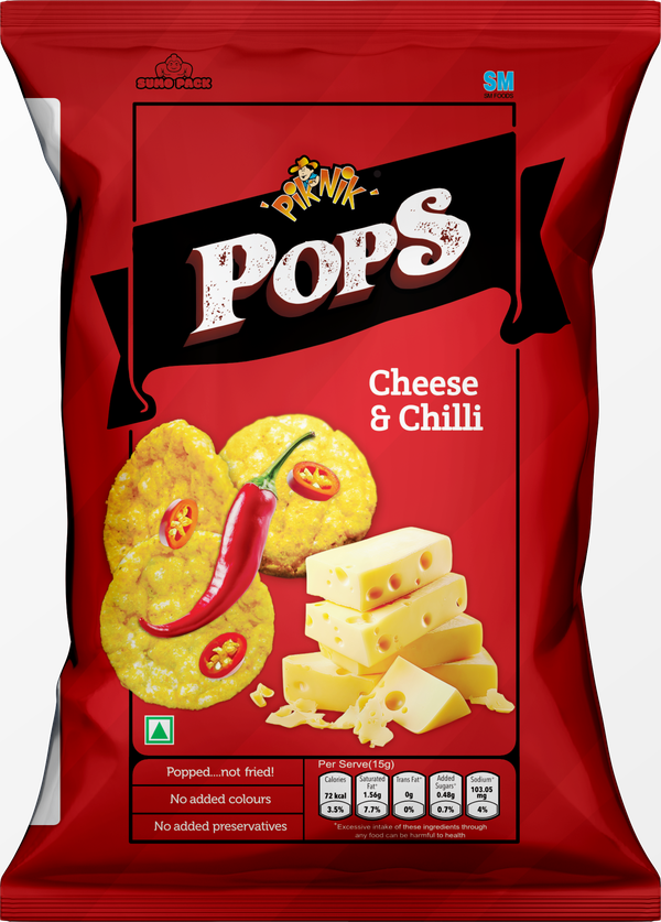 Piknik Pops Cheese and Chilli Sumo