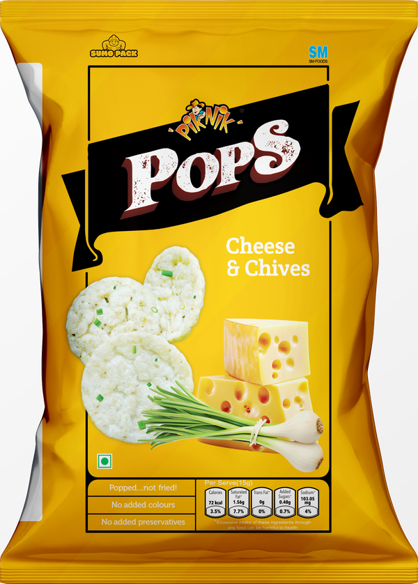 Piknik Pops Cheese and Chives Sumo