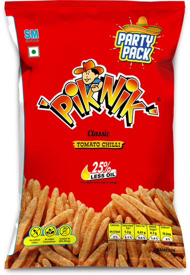 Piknik Tomato Chilli ₹20 Party Pack