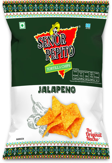Senor Pepito Jalapeno Tortilla Chips ₹20